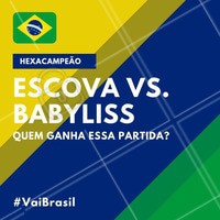 Coloca aqui nos comentários qual seu favorito! 💚💛 #copa #brasil #ahazou #futebol #hexa #hexacampeao #vaibrasil #cabelo #babyliss #escova #ahazounacopa