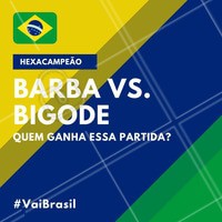 E aí, qual a sua escolha? 🤵 #copa #brasil #ahazou #futebol #hexa #hexacampeao #vaibrasil #barba #bigode #ahazounacopa