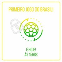 Hoje é o primeiro dia de jogo do Brasil na copa contra a Suíça, ás 15 horas da tarde. Vamos torcer pelo nosso país juntos!🎉🎉🎉 #copadomundo2018 #coparussia #ahazounacopa #vemhexa #vaibrasil #ahazounacopa