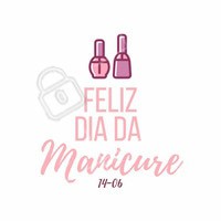 Parabéns a todas as manicures que deixam as unhas das mulheres desse mundo maravilhosas! 💅 #diadamanicure #ahazou #parabens #unhaslindas