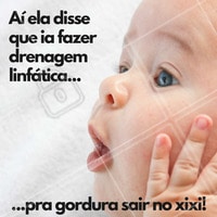 Oi? Quem já ouviu essa? 😱😂 A drenagem linfática não acaba com a gordura, que não é eliminada pela urina! A drenagem favorece o organismo em muitas coisas, porém, é só uma auxiliar no processo de emagrecimento. #drenagem #ahazou #drenagemlinfatica #esteticacorporal #emagrecimento #gorduralocalizada