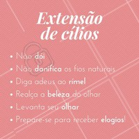 E aí, quer mais? 😱 #alongamentodecilios #ahazou #extensaodecilios #cilios