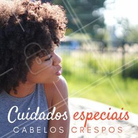 1 - Hidrate profundamentos os fios crespos, no mínimo uma vez na semana! Abuse da onda dos óleos vegetais para umectação.
2 - Escolha um corte que valorize seus fios! Conte com um bom profissional para isso.
3 - Na hora do banho, opte pela água morna! A água muito quente resseca qualquer tipo de fio.
4 - Prefira produtos específicos para seu tipo de cacho!
5 - Use sempre pentes de dentes largos, com o cabelo sempre molhado.
6 - Modele seus cachos! Use um creme de pentear e faça sua finalização favorita.
#cachos #cabelocrespo #crespos #ahazou #cabelo #cuidadoscomocabelo #cacheados