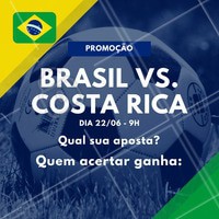Sugestão de legenda: Os X primeiros que acertarem a pontuação do jogo Brasil vs. Costa Rica ganha (escrever aqui os serviços que você irá premiar)! Vamos jogar? ️⚽️ Comente aqui sua aposta! 😉 #brasil #ahazou #copa #jogodobrasil #ahazounacopa