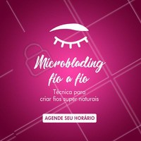 Você conhece a técnica Microblading fio a fio? É uma técnica que deixa as suas sobrancelhas lindas e com visual super natural. Aproveite e agende um horário. #sobrancelhas #ahazousobrancelhas #microblading #ahazou #dica #técnica #agendeseuhorário