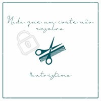 Precisando elevar a autoestima? Nada de um bom corte de cabelo não resolva! Agende já seu horário 📱(xx)xxxxx-xxxx #autoestima #ahazou #corte #cortedecabelo