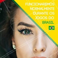 Escreva aqui informações sobre o horário e datas que seu espaço irá abrir! :) #ahazounacopa