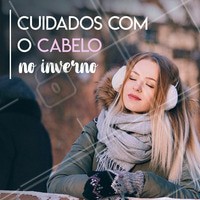 ❄ Cuidado com banhos muito quentes! A alta temperatura da água retira a oleosidade natural do cabelo, o que pode ressecar os fios.
❄ Hidrate sempre! A hidratação deve continuar em dia.
❄ Não durma de cabelo molhado! Aproveite o friozinho e seque o cabelo após toda lavagem, para evitar fungos no couro cabeludo.
❄ Cuidado com gorros e chapéus! O uso está liberado, mas não esqueça de deixar a raiz respirar de vez em quando.
#cabelo #ahazou #cuidadoscomocabelo #inverno