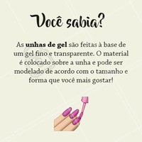 Quer ter unhas resistentes, com efeito natural e com a duração do esmalte durando mais? As unhas em gel são uma opção perfeita, pois você pode escolher o tamanho e formato que mais ama! 😍 #unhasemgel #ahazou #unhasdegel #alongamentodeunhas #manicure #unha #esmalteria