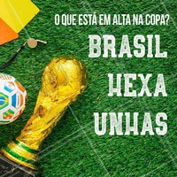 Já sabe quais assuntos mais comentados na Copa? 😜#torcida #ahazoumanicure #brasil #ahazou #unhas #manicure #pedicure #nails #ahazounacopa
