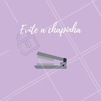Você sabia que o uso contínuo ou inadequado da chapinha pode danificar os fios? Pode causar danos à estrutura interna dos fios, o córtex. O calor pode desnaturar (mudar a forma) a queratina, a proteína responsável pelas propriedades mecânicas, como elasticidade e resistência dos fios de cabelo. Portanto, sempre que puder, evite utiliza-la e quando usar, aplique um protetor térmico. 💆 #ahazou #chapinha #evite #projeta #danos