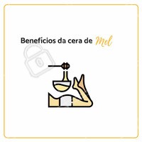 A cera de mel produzida por abelhas da gênero Apis, é bastante utilizada em tratamentos variados, trazendo benefícios como restauração da pele no tratamento de feridas ou machucados, hidratando e diminuindo a oleosidade a pele. Entretanto, consulte sempre um profissional e siga suas recomendações. #estética #ahazouestética #mel #ahazou #cera #tratamento