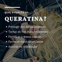 Tratamentos com queratina são ótimos para cabelos super fragilizados e quebradiços! #queratina #ahazou #cabelo #cuidadoscomocabelo