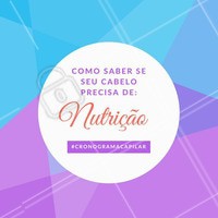 Seu cabelo está com frizz, desalinhado e poroso? 🤔 Então você precisa de Nutrição! #nutricao #ahazou #cronogramacapilar #cabelo #cuidadoscomocabelo