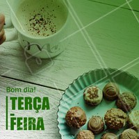 Bem-vinda terça-feira! #terça #ahazou #semanal