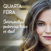 Você merece ter sobrancelhas poderosas o tempo todo! 😉 #sobrancelha #ahazou #designdesobrancelha #quartafeira