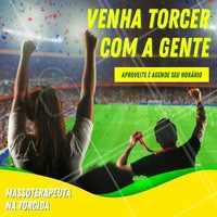 Ainda não agendou o seu horário? Aproveita e venha torcer com a gente. #massoterapia #ahazoumassoterapia #ahazou #copa #torcida