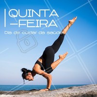 Uma ótima quinta-feira para você! Aproveite para agendar um horário! #saude #ahazou #quinta #semanal