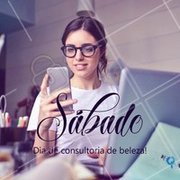 Sábado também é dia de consultoria de beleza! Entre em contato 📱 (xx)xxxxx-xxxx #consultoradebeleza #ahazou #marcas #revendedora
