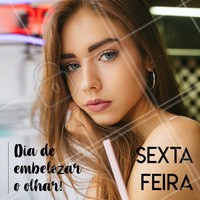 Sexta é dia de ficar com o olhar lindo! 😍 #designdesobrancelha #ahazou #sobrancelha
