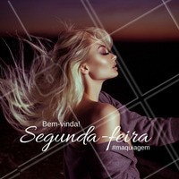 Boa segunda-feira pra você! 💛 #segundafeira #ahazou #semanal #bemvinda #maquiagem