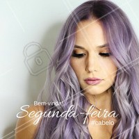 Boa segunda-feira pra você! 💛 #segundafeira #ahazou #semanal #bemvinda #cabelo