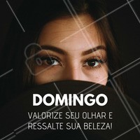 Domingo é dia de sair por aí exibindo seu olhar lindo! 😎 #designdesobrancelha #ahazou #domingo #extensaodecilios #alongamentodecilios