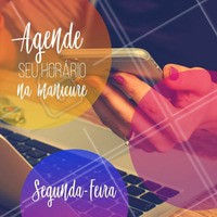 Já agendou seu horário hoje? #manicure #ahazoumanicure #pedicure #ahazou #agendamento