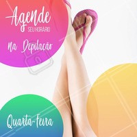 Já agendou seu horário hoje? #depilação #ahazoudepilação #ahazou #estética #beleza #agendamento