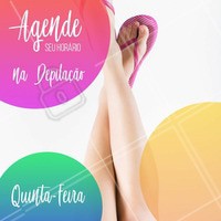 Já agendou seu horário hoje? #depilação #ahazoudepilação #ahazou #estética #beleza #agendamento