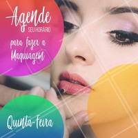 Já agendou seu horário hoje? #maquiagem #ahazoumaquiagem #ahazou #makeup #beleza #agendamento