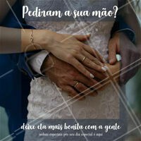 Pra um dia especial que nem o seu casamento, é necessário uma unha especial. Marque com a gente! #unha #manicure #ahazou #ahazouunhas #casamento #motivacional
