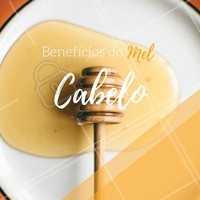 Graças às suas propriedades hidratantes e a sua natureza antibacteriana, o mel pode nos ajudar a restaurar a beleza dos fios e dar a eles um extra de vitaminas e minerais, além de brilho. Existem vários tipos de tratamentos, dependendo do seu tipo de cabelo, com diversas funções, como restaurar a umectação, danos ao sol, estresse, chapinha e secador. Hoje, já existem produtos que o incluem em sua composição! #beneficiosdomel #ahazou #mel #cabelo #ahazoucabelo #restaurador