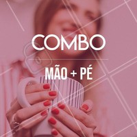 Venha ficar com as unhas lindas aproveitando esse super combo promocional! #unha #manicure #ahazoumanicure #ahazou #promocao