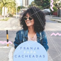 Você que é cacheada e tá afim de mudar o visual, que tal fazer uma franja lateral?
Esse tipo de franja é super versátil e combina com todas as texturas de cabelo, mas é importante recorrer a um bom cabeleireiro para garantir que o resultado seja do jeito que você deseja.
E para estilizar é simples! É só seguir a mesma técnica de finalização utilizada no restante do cabelo.
#cacheada #cachos #cabelo #ahazou #franja