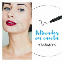 Aqui estão 3 motivos para aderir ao delineador em caneta:
1- Ele seca muito mais rápido do que as outras versões, o que evita borradinhos depois que o delineado já está feito e a make do olho pronta;
2- O formato dá muito mais firmeza para as mãos e, por isso, fica mais fácil testar novos estilos de delineado além do gatinho;
3- Além de ser compacto e caber em qualquer bolsa, o produto, que já vem com pincel embutido, otimiza a quantidade de coisas a se levar na nécessaire;
#maquiagem #beauty #ahazou #delineado #makeup