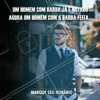 Tá moscando ae sem a barba feita, bro! Agende já o seu horário. #barba #ahazou #ahazoubarbearia #barbearia