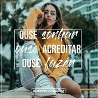 Você é poderosa e única, ouse realizar seus sonhos! #inspiração #ahazou #poderfeminino