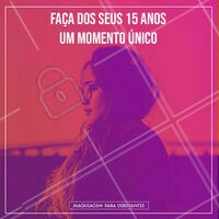 Sabemos como os 15 anos é um momento único, por isso confie na gente para a sua make! #maquiagem #debutante #ahazou #ahazoumaquiagem #15anos