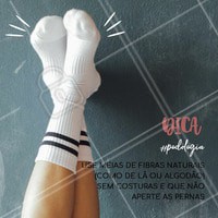 Não use meias apertadas que dificultem a circulação!
#podologia #dicas #ahazou #cuidadoscomospés