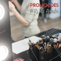 Aproveite os precinhos especiais de Agosto!
#promocional #ahazou #maquiagem