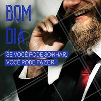 Bom dia, sonhos são feitos para serem realizados. #barbearia #ahazoubarbearia #ahazou #barba #beard #sonhos