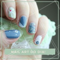 Desenhos delicados nas unhas estão na moda. Venha fazer a sua manicure e ficar por dentro da tendência. #unhas #ahazou #manicure #nailart