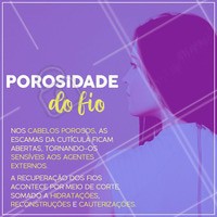 Seu cabelo está poroso? Calma que é possível recuperar! Agende seu horário e venha fazer um tratamento!
#cabelo #ahazou #cuidadoscomocabelo #porosidade #tratamento