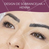 Quem não ama uma sobrancelha bem desenhada? 😍 Com o Design de Sobrancelha + Aplicação de Henna, a sobrancelha se destaca e embeleza o olhar! #designdesobrancelha #ahazou #henna #sobrancelha #perfectbrows #sobrancelhas #sobrancelhaslindas #embelezamentodoolhar