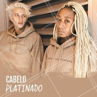 Gosta de Cabelo Platinado? Essa é uma tendência que chegou e não sai da cabeça de muita gente. Gostou? Entre em contato e agende seu horário. #cabelo #platinado #ahazoucabelo #loiro #cabelomasculino #ahazou #cabelodemulher #loira