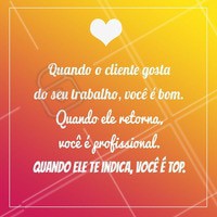 Ser TOP é para poucos! 🙏 #profissional #beleza #ahazou #beauty #autoestima