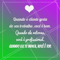 Ser TOP é para poucos! 🙏 #profissional #beleza #ahazou #beauty #autoestima