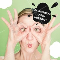 Já agendou o seu horário? #agendeseuhorário #ahazou #convite
