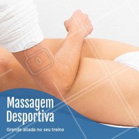 A massagem desportiva, diferente da relaxante, é feita com o propósito de preparar e recuperar a musculatura para quem pratica exercícios físicos! #massagemdesportiva #ahazou #desportiva #massoterapia #massagem